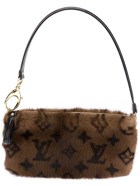 fur louis vuitton bag